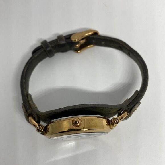 Fossil Georgia ES3077 Women's Gray Leather Analog Dial Quartz Wrist Watch UC381 - Picture 8 of 12